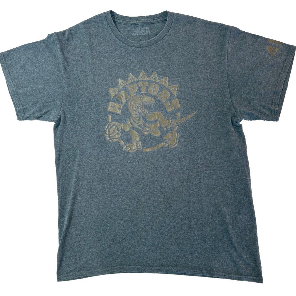Vintage 2014 Toronto Raptors x OVO Drake Night Giveaway T-Shirt Gray Large 416